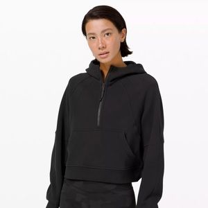 Lululemon Scuba Oversized Half-Zip Hoodie in Black (size M/L)
